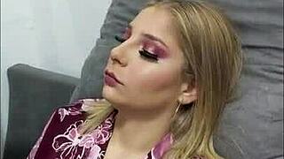 Im lins gettin ready to shoot a scene for gostosas video