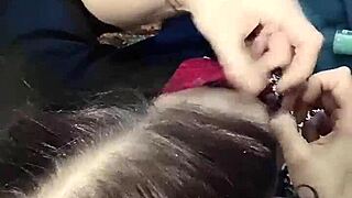 clamping my nipples tight for you! 😘