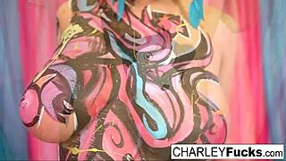 Charley teases you with her big tits and pussy 😏