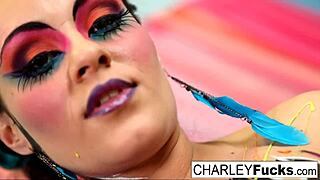 Charley teases you with her big tits and pussy 😏