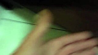 she got caught with her pussy dripping cum