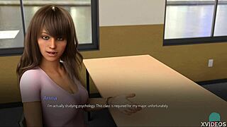 College bound 45 - meeting anna and her nice tushy?