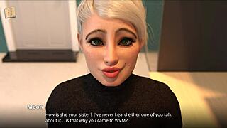 wvm 192 interview with teen brunette goes erotic in 3d