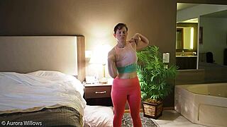 A lesson on femdom with girlfriend's ass.