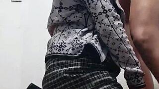 My Guatemalan Aunt Catches Me Spying And We Fuck Slowly