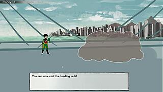 starfire from teen titans sucks dick in this cartoon blowjob scene