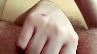 young gay feels pleasure with toys