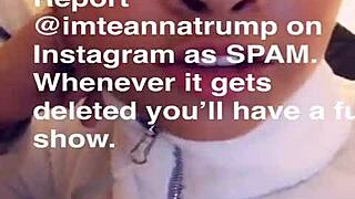 new teanna trump gives sloppy bj on s to bbc