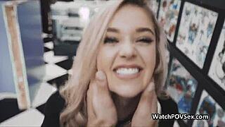 flawless girlfriend cocked hard on sex tape