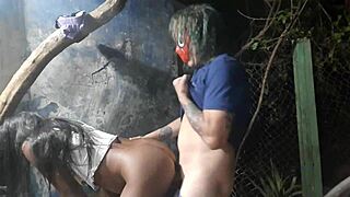 i got pounded by homem aranha at the halloween party, family saw it