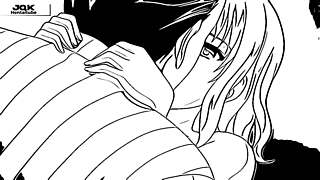 New girl bends over for fat boss