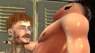 gay boys hanging out with big personalities