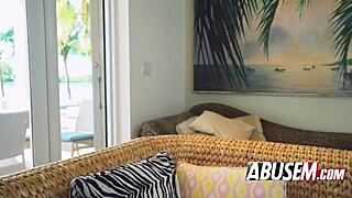 Delicious Teen Pussy Stretched by Fat Cock in Doggy