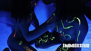 Two lesbians enjoying each other with intense sucking