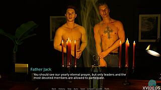 nursing roleplay with redhead milf, her big tits bouncing as she gets hot!