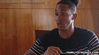 stepfamily reunion turned into a wild fuck fest with naked teens 😏