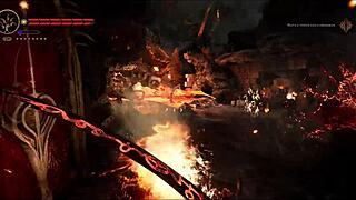 Succubus battles in the bonus comic arena stage.