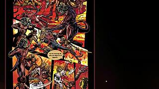 Succubus battles in the bonus comic arena stage.