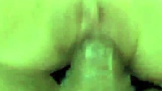 Big tit milf bound in 3D bath bondage sex