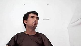 sexy striptease reveals huge erect cock