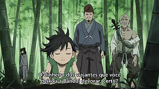 I watched dororo ep2 with legs in ptbr