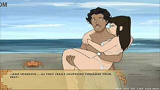 jinora and korra get double fucked in hentai.