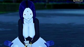 raven horny big thighs joi and facial in dark forest?