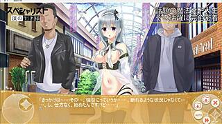 Magical Exhibitionist Christhea Flashes Intensely.