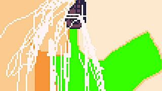 I love this hentai blowjob with big dick in pixel art