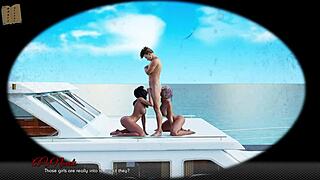 Explore a different reality in visual novel game Alternate existence 34