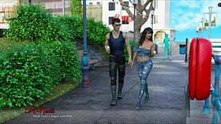 Explore a different reality in visual novel game Alternate existence 34