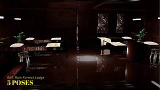 Exploring The Black Market Room 065 In Rain Forrest Lodge On Imvu