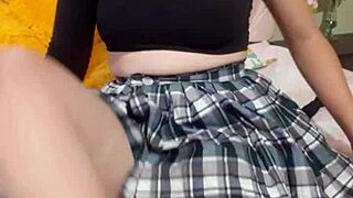 strong bastinado on latina's ass in bdsm