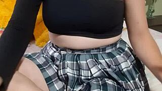 strong bastinado on latina's ass in bdsm