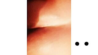 npleasures showing off her new ass tattoo in doggystyle