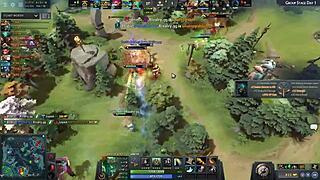 Liquid crushes Fnatic in Dota 2 match.