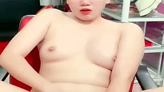 Asian girl engages in intense anal sex and assfucking in explicit scene