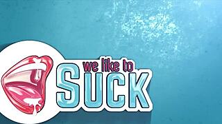 Blowjob Fun For Brazilian Masturbating Her Cum Covered Pussy?