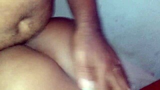 After church, the married latina wife cheats with monster cock