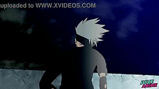 kakashi fights zabuza in naruto bara yaoi