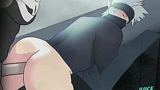 kakashi fights zabuza in naruto bara yaoi