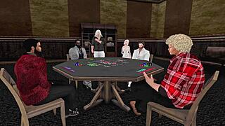 Honeymoon Wager With Intense Licking And Gangbang Orgasms