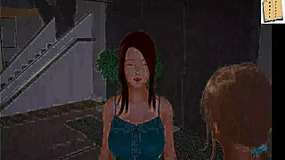 Blonde in new family performs 69, licking shaved pussy and ass