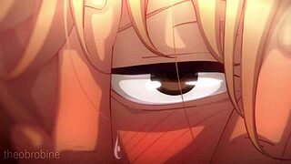 Theobrobinemale powers up with intense assistance in wild action.