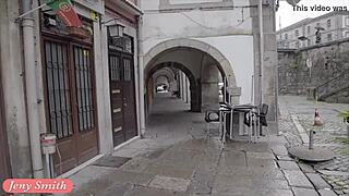 Ever tried strap bondage in public?