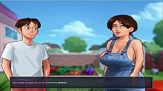 in summer time saga, 'grab my big tits'