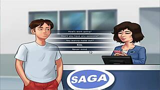 in summer time saga, 'grab my big tits'