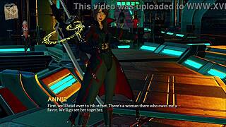 playing eternum 24 in anime style