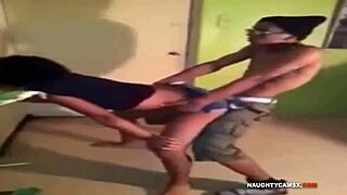 Sexy bikini dances in yard compilation