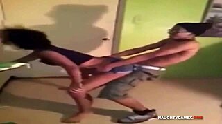 Sexy bikini dances in yard compilation